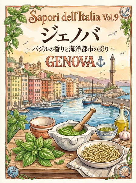 Sapori dell'Italia Vol.9 ジェノバ 〜バジルの香りと海洋都市の誇り〜